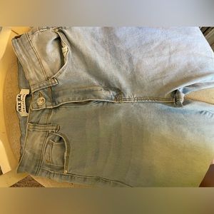 wax jeans size 3 light blue